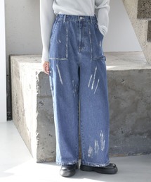 LEPSIM | 箔ペインターデニムパンツ　987517(デニムパンツ)