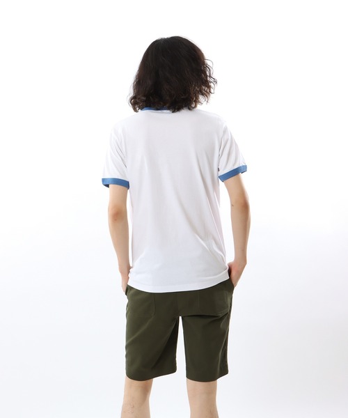 Champion（チャンピオン）の「【Champion/チャンピオン】メンズ ベーシック ショートスリーブTシャツ（Tシャツ/カットソー・メンズ・ブルー系その他/ネイビー/ベージュ/ブラック・SMALL/MEDIUM/LARGE/X-LARGE）」の8枚目の写真