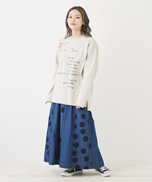 CUBE SUGAR（キューブシュガー）の「5.5オンスデニムドットプリント