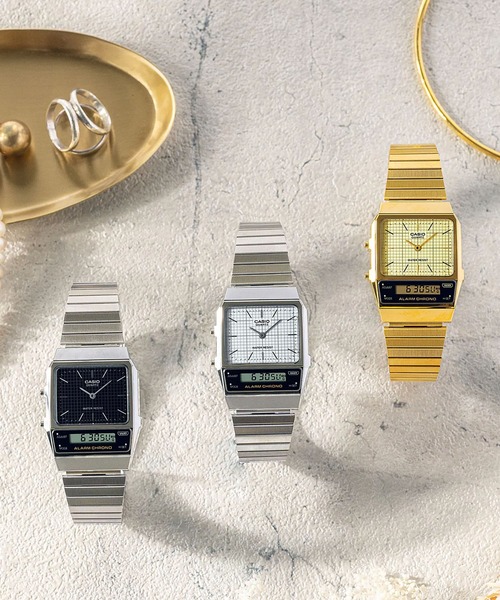 CASIO（カシオ）の「CASIO/カシオ 腕時計 CASIO CLASSIC AQ-800E-7AJF（アナログ腕時計・メンズ・シルバー・FREE）」の4枚目の写真