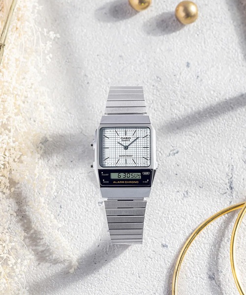 CASIO（カシオ）の「CASIO/カシオ 腕時計 CASIO CLASSIC AQ-800E-7AJF（アナログ腕時計・メンズ・シルバー・FREE）」の3枚目の写真