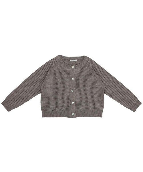aBity select(アビティセレクト)の「【ビエンナビエン】ワッフルニットカーディガン(カーディガン/ボレロ・キッズ・ベージュ/チャコールグレー・100/130/90/110/120)」の16枚目の写真