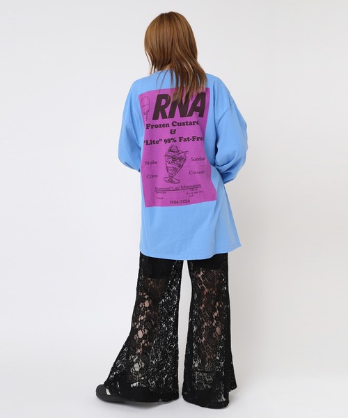 RNA(アールエヌエー)の「R4194 ペイズリーレースフレアパンツ(その他パンツ・レディース・ブラック/ライム/ホワイト・MEDIUM)」の10枚目の写真