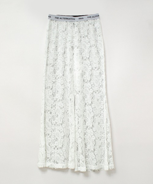 RNA(アールエヌエー)の「R4194 ペイズリーレースフレアパンツ(その他パンツ・レディース・ブラック/ライム/ホワイト・MEDIUM)」の18枚目の写真