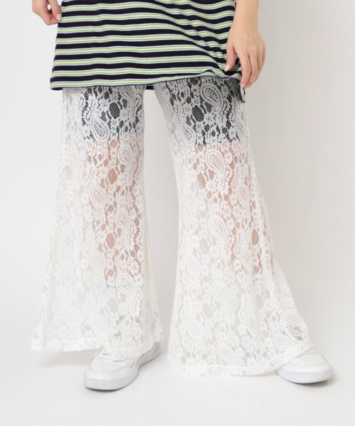 RNA(アールエヌエー)の「R4194 ペイズリーレースフレアパンツ(その他パンツ・レディース・ブラック/ライム/ホワイト・MEDIUM)」の20枚目の写真