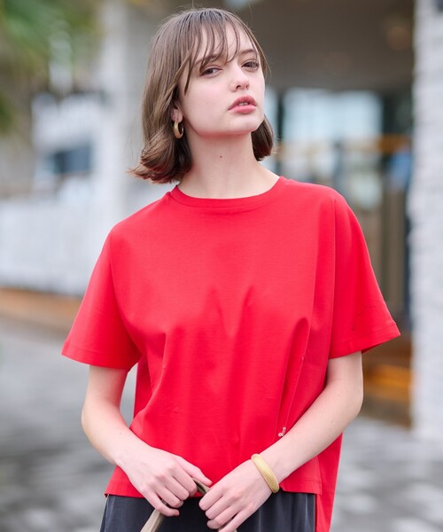 抗菌防臭・消臭】アイスクリアコットンドルマンTシャツ（Tシャツ