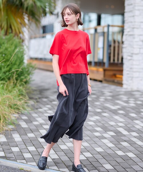 DRESSTERIOR / ドレステリア 【接触冷感/抗菌防臭/消臭】アイスクリアコットンドルマンT 抗菌防臭・消臭】アイスクリアコットンドルマンTシャツ（Tシャツ
