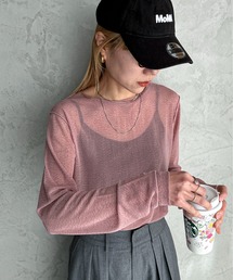 feepur | パワーネットスラブシアートップス(Tシャツ/カットソー)