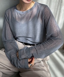 feepur | パワーネットスラブシアートップス(Tシャツ/カットソー)