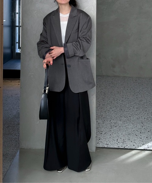 feepur(フェピュール)の「パワーネットスラブシアートップス(Tシャツ/カットソー・レディース・ブルーグレー/ピンク/ブラック/オフホワイト・MEDIUM)」の19枚目の写真