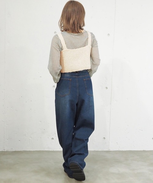 tiptop（ティップトップ）の「アソートダブルZIPビスチェ（ベスト・レディース・アイボリー/ブラック/チャコールグレー/ホワイト系その他/グレー系その他/ブラック系その他/グレー系その他2/ホワイト系その他2・FREE）」の9枚目の写真