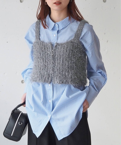 セール】アソートダブルZIPビスチェ（ベスト）｜tiptop（ティップ