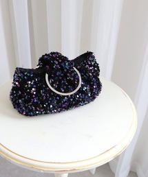 MIAN  | バルーン2wayスパンコールバッグ(ハンドバッグ)