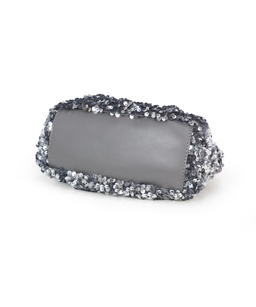 MIAN （ミアン）の「バルーン2wayスパンコールバッグ（ハンドバッグ・レディース・ネイビー/ピンク/シルバー・FREE）」の19枚目の写真