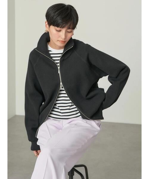 セール】ラグランハイネックZIPカーディガン（カーディガン/ボレロ