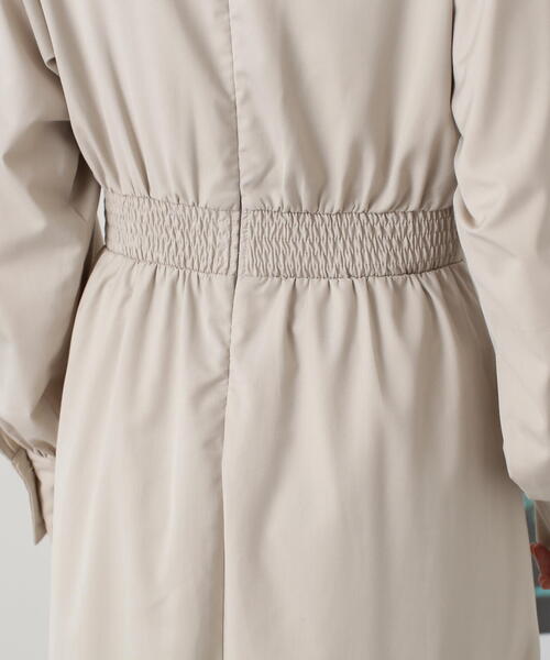 N.(N. Natural Beauty Basic)(エヌエヌナチュラルビューティーベーシック)の「◆【S Size Line】Vオープンカラーワンピース(ワンピース・レディース・ホワイト系その他/ベージュ/ブルー・SMALL/MEDIUM)」の5枚目の写真