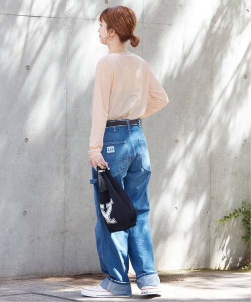 B.C STOCK(ベーセーストック)の「《追加3》シアークルーネックロンT(Tシャツ/カットソー・レディース・ブラック/ピンク/ホワイト・FREE)」の22枚目の写真