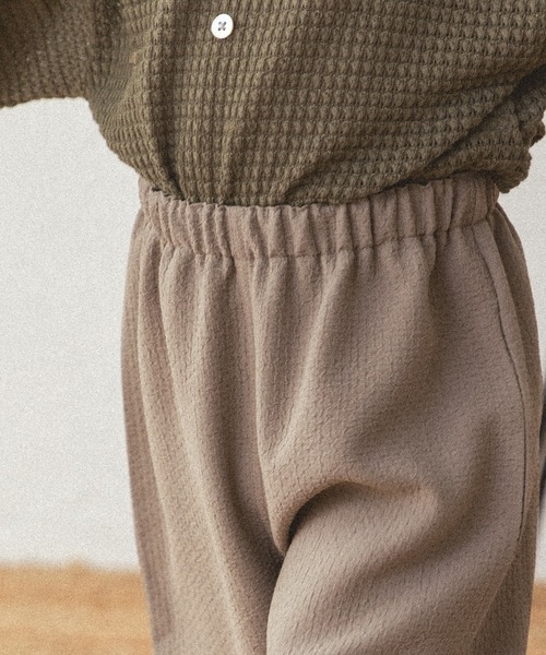 sea and shells by pairmanon（シーアンドシェルズバイペアマノン）の「【sea and shells by pairmanon】リラックスパンツ（その他ベビーウェア・キッズ・ベージュ/ホワイト系その他/カーキ・110/90/100/80）」の10枚目の写真