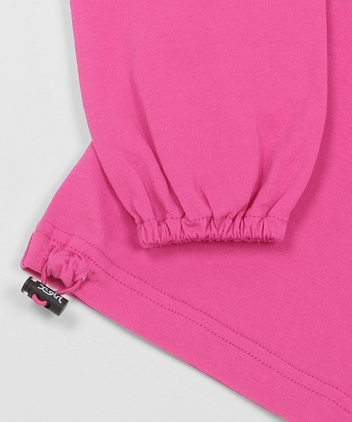 X-girl Stages（エックスガールステージス）の「肩開きパーカー+総柄タンクトップ+ショートパンツ（パーカー・キッズ・ブラック/カーキ/ピンク・130cm/120cm/100cm/140cm/110cm/90cm）」の16枚目の写真