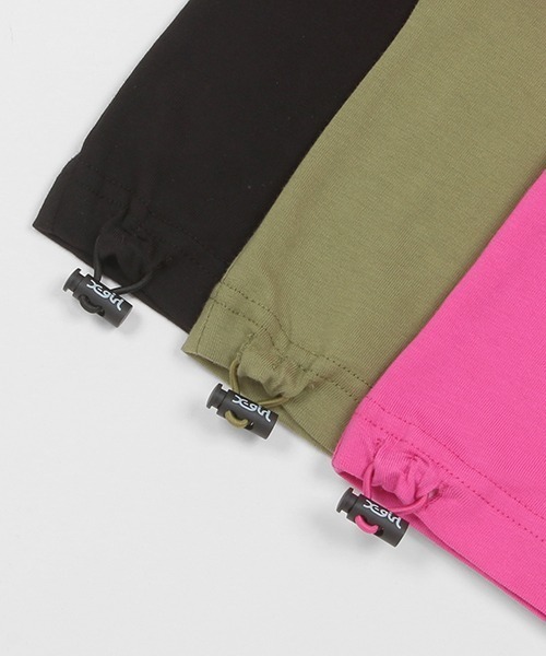 X-girl Stages（エックスガールステージス）の「肩開きパーカー+総柄タンクトップ+ショートパンツ（パーカー・キッズ・ブラック/カーキ/ピンク・130cm/120cm/100cm/140cm/110cm/90cm）」の17枚目の写真