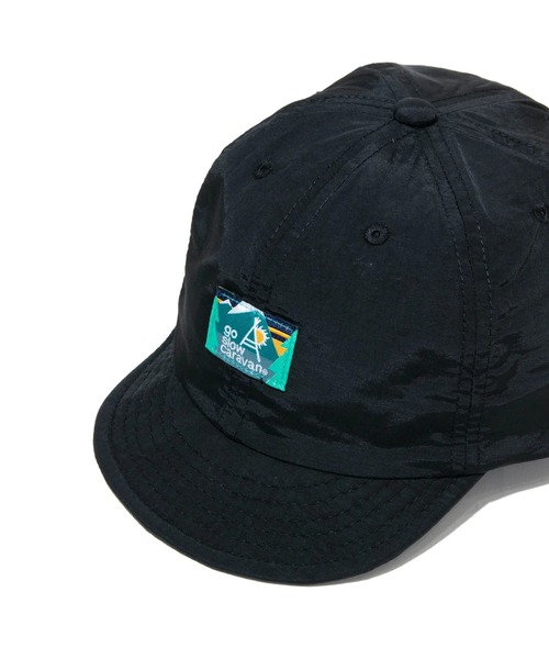 go slow caravan（ゴースローキャラバン）の「タスランオックス gscショートバイザーキャップ（キャップ・メンズ・カーキ/ブラック/ブルー・FREE）」の2枚目の写真