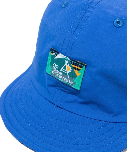 go slow caravan（ゴースローキャラバン）の「タスランオックス gscショートバイザーキャップ（キャップ・メンズ・カーキ/ブラック/ブルー・FREE）」の5枚目の写真
