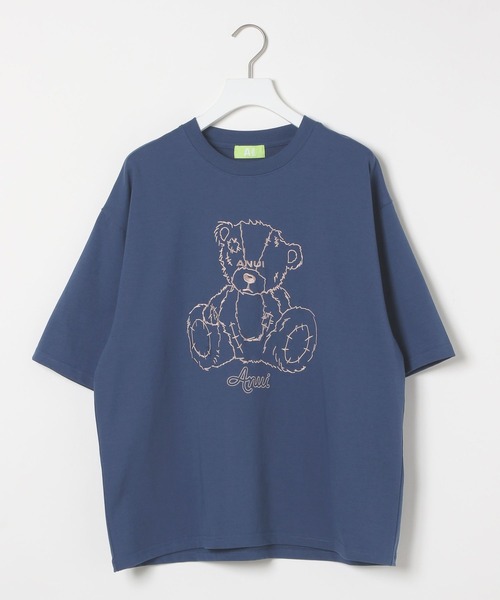 Anui(アニュイ)の「【UNISEX/2サイズ展開】GRMベアーTシャツ【WEB限定アイテム】(Tシャツ/カットソー・レディース・オートミール/オフホワイト/ブラック/チャコールグレー/ホワイト/ネイビー・MEDIUM/LARGE)」の11枚目の写真