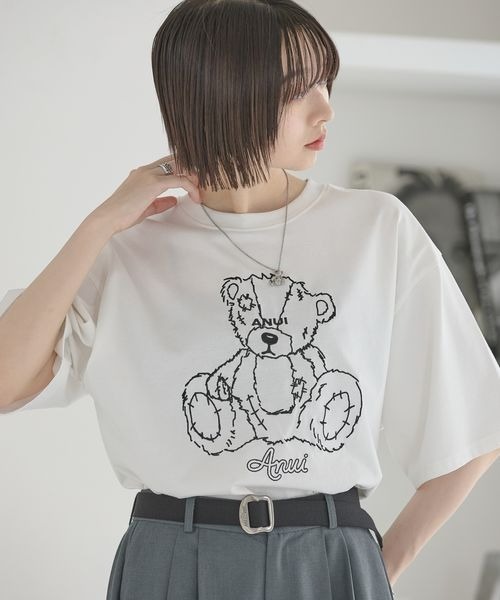 セール】【UNISEX/2サイズ展開】GRMベアーTシャツ【WEB限定