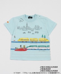 【プラレール】手書きタッチ半袖Ｔシャツ