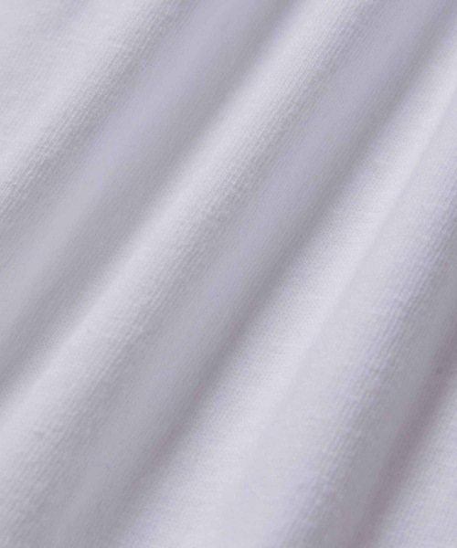 BIOTOP(ビオトープ)の「【Hanes for BIOTOP】EX MOCK PACK T リサイクルコットン(Tシャツ/カットソー・メンズ・ブルー系その他3/ホワイト系その他・S/M)」の16枚目の写真