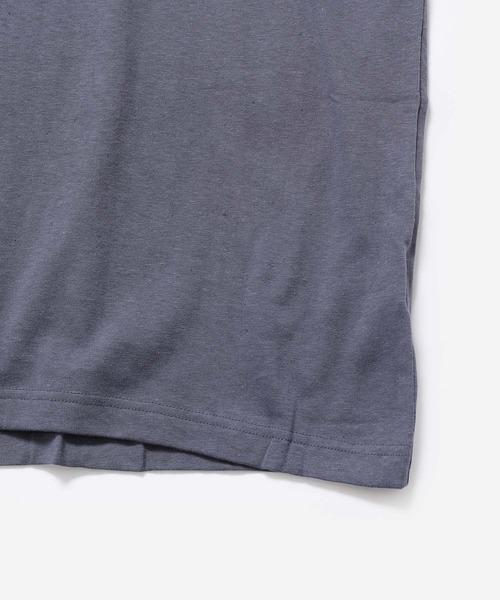 BIOTOP(ビオトープ)の「【Hanes for BIOTOP】EX MOCK PACK T リサイクルコットン(Tシャツ/カットソー・メンズ・ブルー系その他3/ホワイト系その他・S/M)」の10枚目の写真