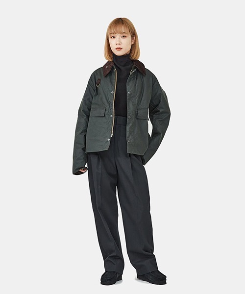 Barbour（バブアー）の「Barbour / バブアー：SPEY：MWX1212[MUS]（ブルゾン・メンズ・セージグリーン・L）」の6枚目の写真