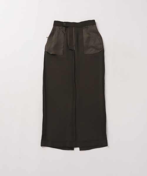 plage（プラージュ）の「SLAX LIKE スカート（スカート・レディース・カーキ/ベージュ・38/36/34）」の16枚目の写真