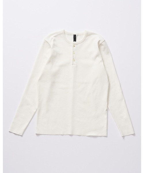 wjk(ダヴルジェイケイ)の「ct surf henley L/S(Tシャツ/カットソー・メンズ・ホワイト/ネイビー/サンドベージュ/ブラック/ダークグレー/レッド・SMALL/MEDIUM/LARGE/X-LARGE)」の21枚目の写真