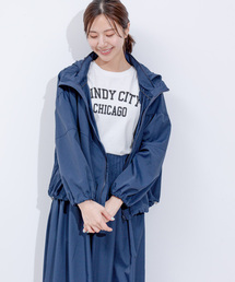 Jayro（ジャイロ）の「ナイロンUVギャザーネックブルゾン（ナイロンジャケット）」