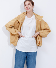 Jayro（ジャイロ）の「ナイロンUVギャザーネックブルゾン（ナイロンジャケット）」