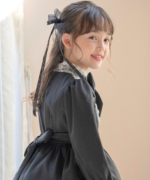 Catherine Cottage（キャサリンコテージ）の「【ZOZO限定】ロングリボンUピン2本セット（ヘアピン・レディース・ホワイト/ピンク/レッド/イエロー/ブラック/ライラック/サックスブルー/グリーン・FREE）」の9枚目の写真