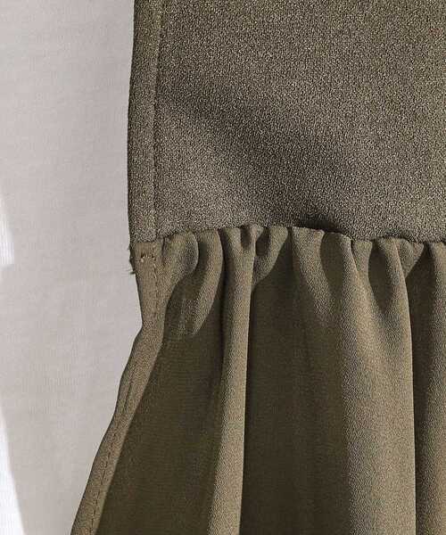 DRESKIP（ドレスキップ）の「◆【2点セット】大人のフェミニンカジュアルに　ペプラムジレ＋ロゴTシャツ（その他トップス・レディース・ブルー/カーキ/ブラック・04/03/02）」の17枚目の写真