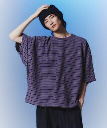 ◆ボーダードルマンカットソー
