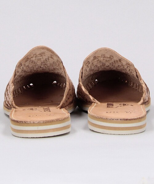 CHAMULA（チャムラ）の「CHAMULA/チャムラ Polanco/ベジタブル タンニン レザー サンダル/スライドサンダル（サンダル・メンズ・ブラック/ベージュ・27.0cm/26.0cm/28.0cm）」の5枚目の写真