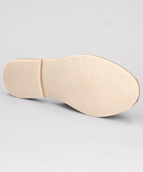 CHAMULA（チャムラ）の「CHAMULA/チャムラ Polanco/ベジタブル タンニン レザー サンダル/スライドサンダル（サンダル・メンズ・ブラック/ベージュ・27.0cm/26.0cm/28.0cm）」の9枚目の写真