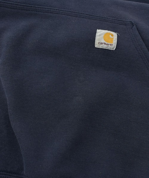 Carhartt（カーハート）の「【ヴィンテージ古着】Carhartt / カーハート ORIGINAL FIT ロゴプリント スウェットパーカー（パーカー・メンズ・ネイビー・MEDIUM）」の17枚目の写真