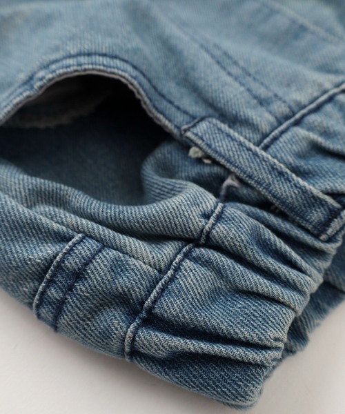URBAN CHERRY（アーバンチェリー）の「ヴィンテージライクストレートデニムパンツ（デニムパンツ・キッズ・ブルー・140cm/130cm/120cm/110cm）」の10枚目の写真