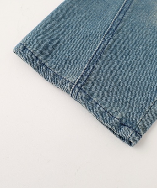URBAN CHERRY（アーバンチェリー）の「ヴィンテージライクストレートデニムパンツ（デニムパンツ・キッズ・ブルー・140cm/130cm/120cm/110cm）」の11枚目の写真