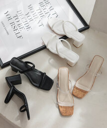 KOBE LETTUCE | 2ベルトミュールサンダル(サンダル)