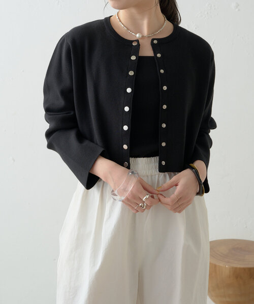 Omekashi（オメカシ）の「ストーンパールネックレス（ネックレス・レディース・シルバー・ONE SIZE）」の4枚目の写真