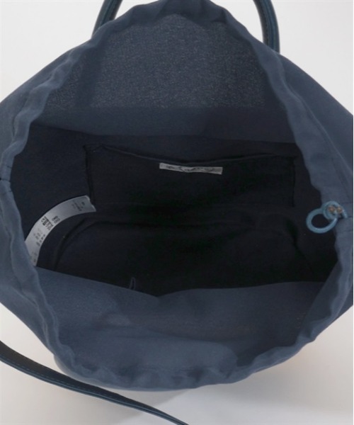 axes femme（アクシーズファム）の「バラ型押しポケットかごバッグ（かごバッグ・レディース・ピンク/ネイビー・FREE）」の11枚目の写真