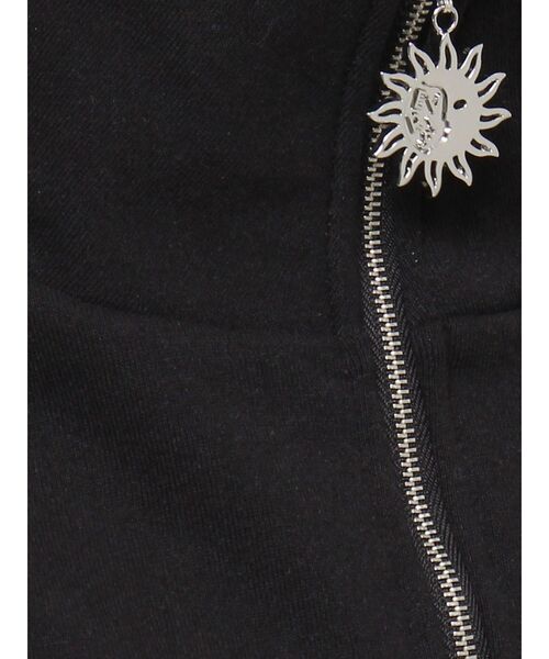 EVRIS（エヴリス）の「SUNNYハーフジップノースリトップス（Tシャツ/カットソー・レディース・イエロー/ホワイト/ブラック/グレー・FREE）」の7枚目の写真