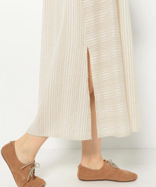 KIIRA（キーラ）の「Another Edition×KiiRAストライプワンピース＆ガウン/BCAE×KiiRA STRP OP&GWN◆（ワンピース・レディース・ナチュラル/ブラック・フリー）」の14枚目の写真