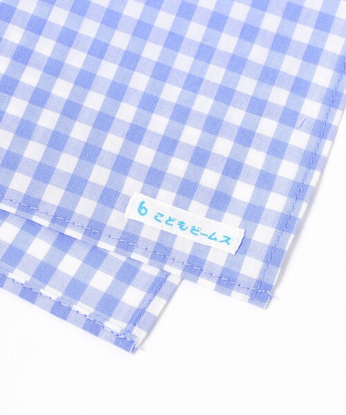こども ビームス(コドモビームス)の「こども ビームス / ギンガムチェック ハンカチ(ハンカチ/ハンドタオル・キッズ・ブルー/イエロー/グリーン/レッド・ONE SIZE)」の8枚目の写真